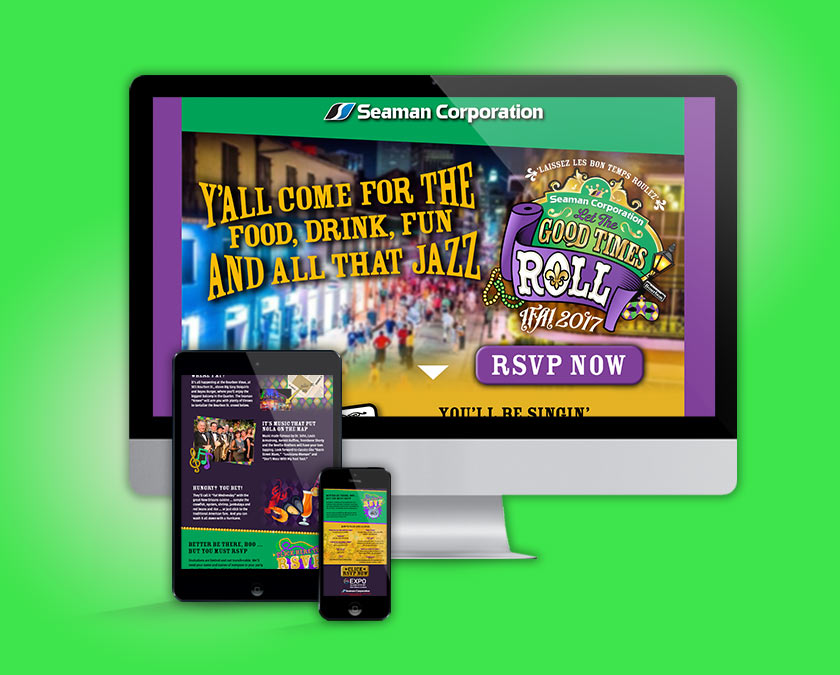 Seaman IFAI 2017 Invitation Webpage