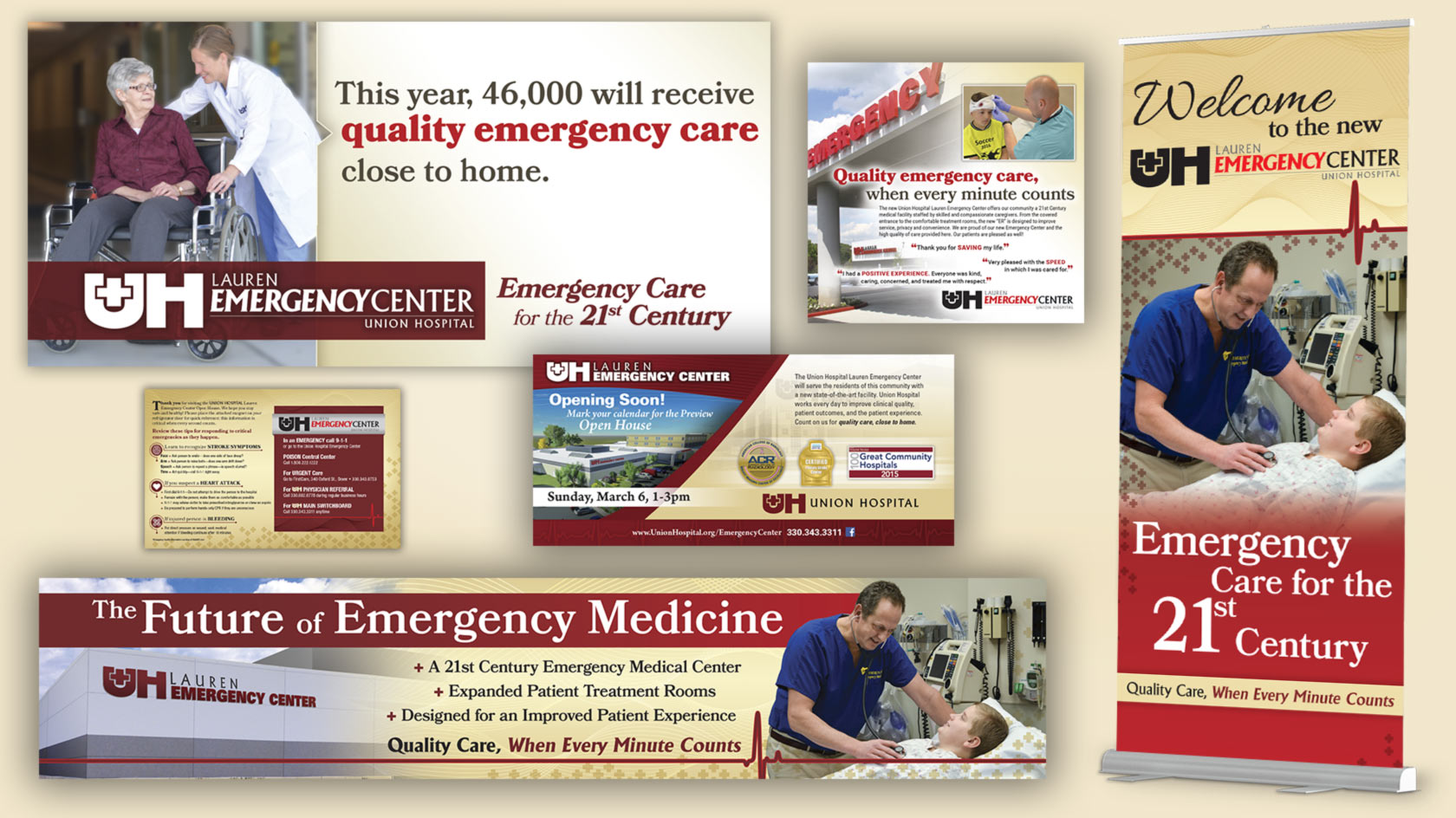 Union Hospital Ad Spread