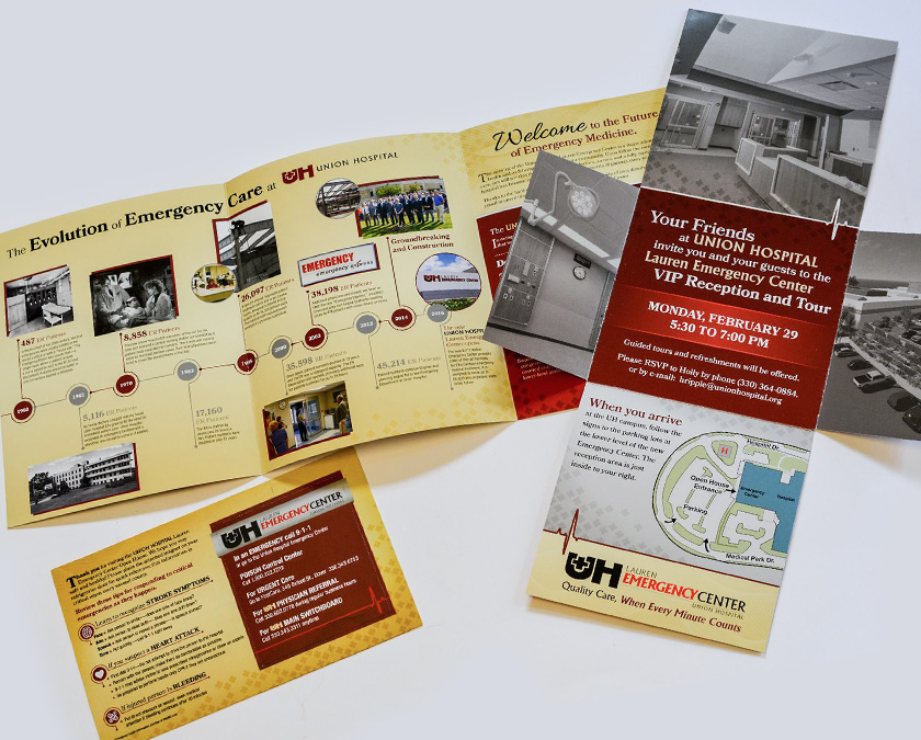 Union Hospital Ad Spread