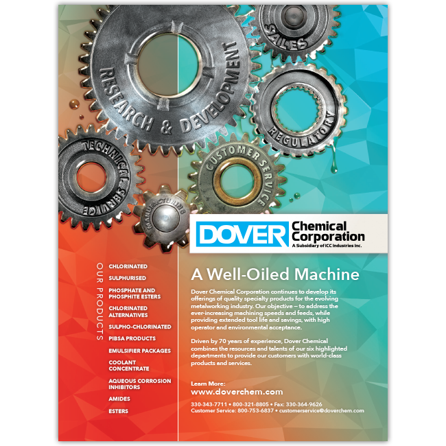 Dover Chemical Metal Ad